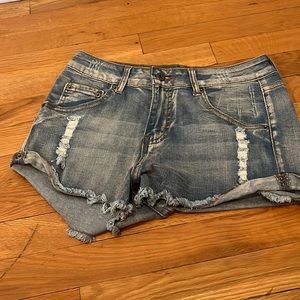 Size 9 jean shorts